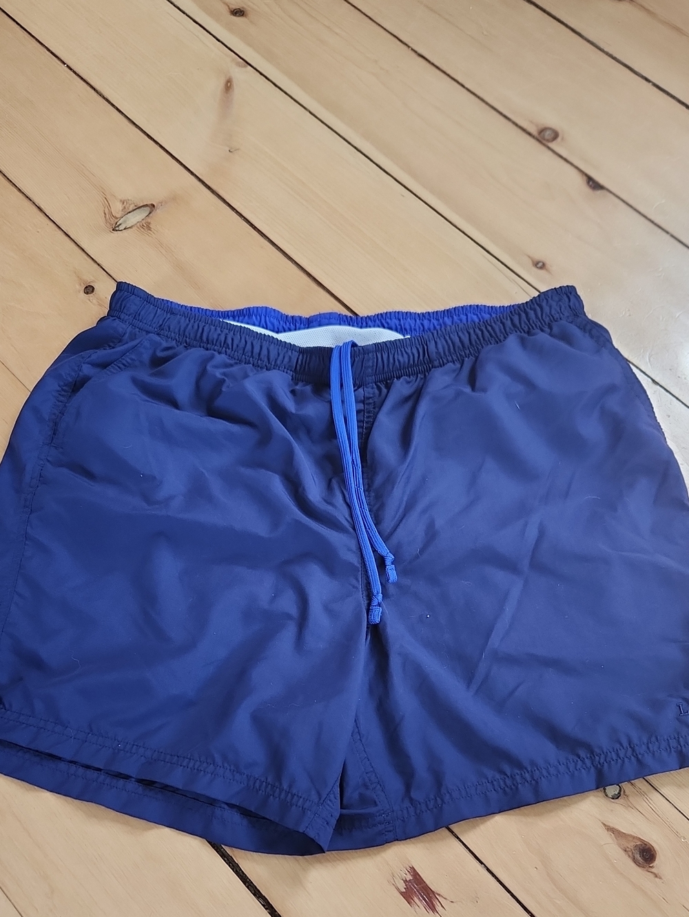 L.L. Bean Men's Dark Blue Swim Trunks 39/40 Waist